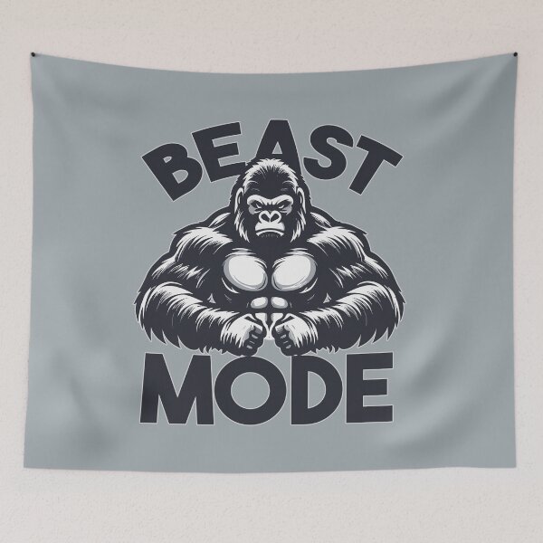Item preview, Gorilla Workout - Beast Mode Fitness Gym Training designed and sold by Daqomm.