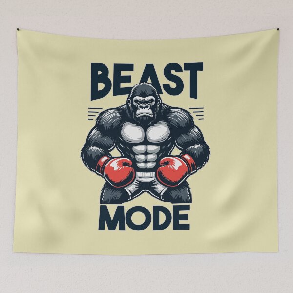 Item preview, Gorilla Workout - Beast Mode Boxing Training Exercise designed and sold by Daqomm.