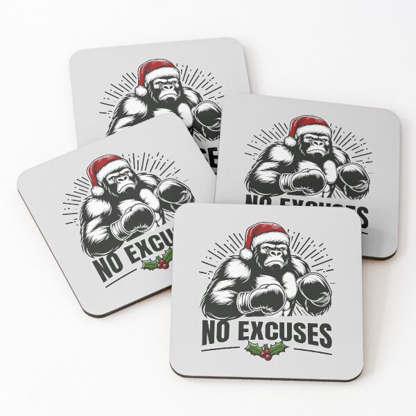 Item preview, Christmas Gorilla Workout - No Excuses Boxing Training designed and sold by Daqomm.