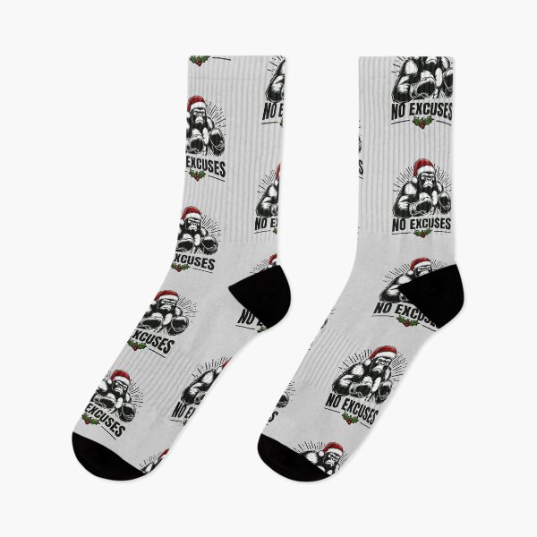 Item preview, Christmas Gorilla Workout - No Excuses Boxing Training designed and sold by Daqomm.