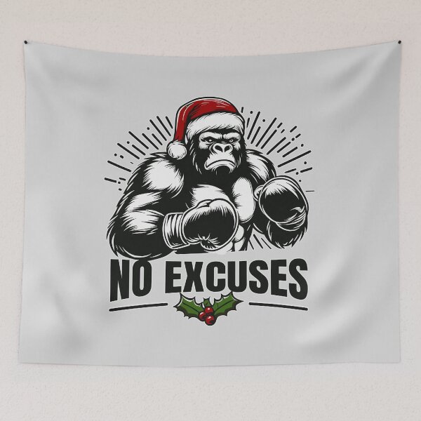 Item preview, Christmas Gorilla Workout - No Excuses Boxing Training designed and sold by Daqomm.