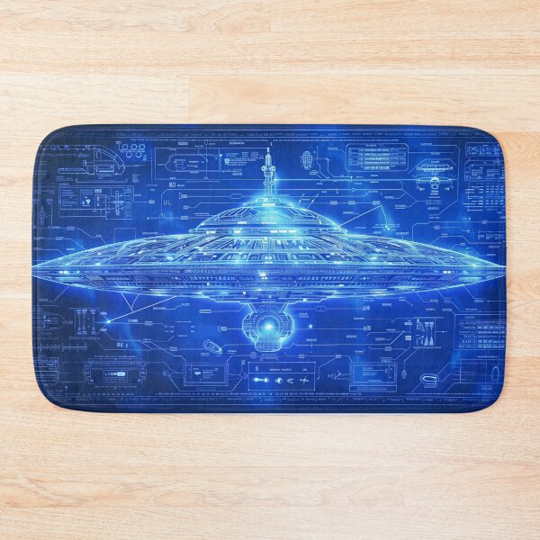 Item preview, UFO Blueprint designed and sold by AfroMatic.