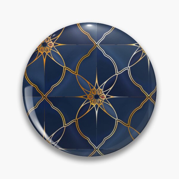 Item preview, Blue and Gold  Pattern: Elegant Simplicity designed and sold by Ace Apparel  Attire.