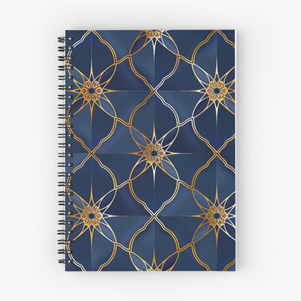 Item preview, Blue and Gold  Pattern: Elegant Simplicity designed and sold by Ace Apparel  Attire.