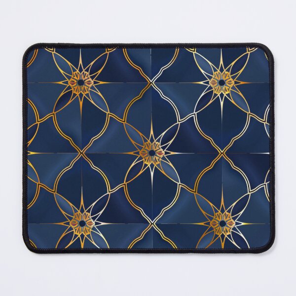 Item preview, Blue and Gold  Pattern: Elegant Simplicity designed and sold by Ace Apparel  Attire.