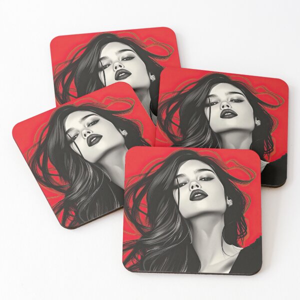 Item preview, Elegance in Red and Black designed and sold by krishutd.