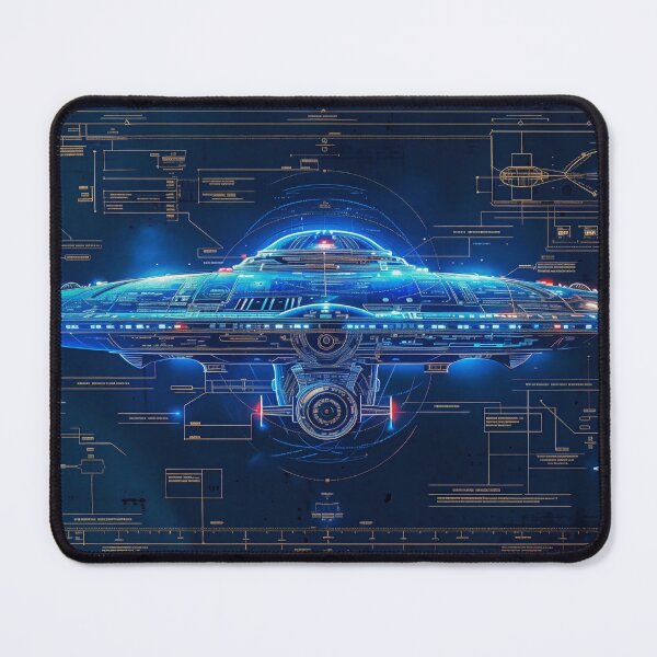 Item preview, UFO Schematic designed and sold by AfroMatic.