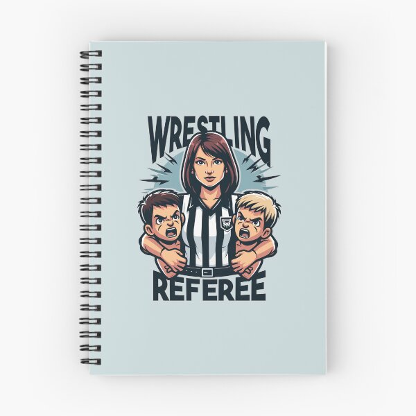 Item preview, Wrestling Pro Referee Mom With Kids Fighting designed and sold by Daqomm.