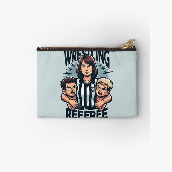 Item preview, Wrestling Pro Referee Mom With Kids Fighting designed and sold by Daqomm.