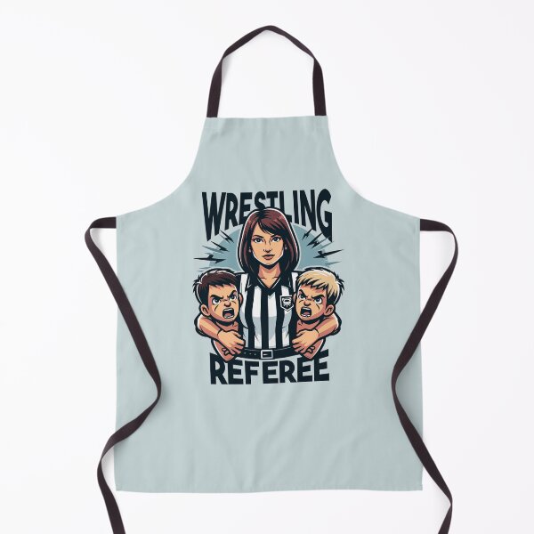 Item preview, Wrestling Pro Referee Mom With Kids Fighting designed and sold by Daqomm.