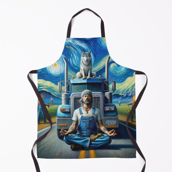 Item preview, Trucker Meditation designed and sold by bunnyboiler.