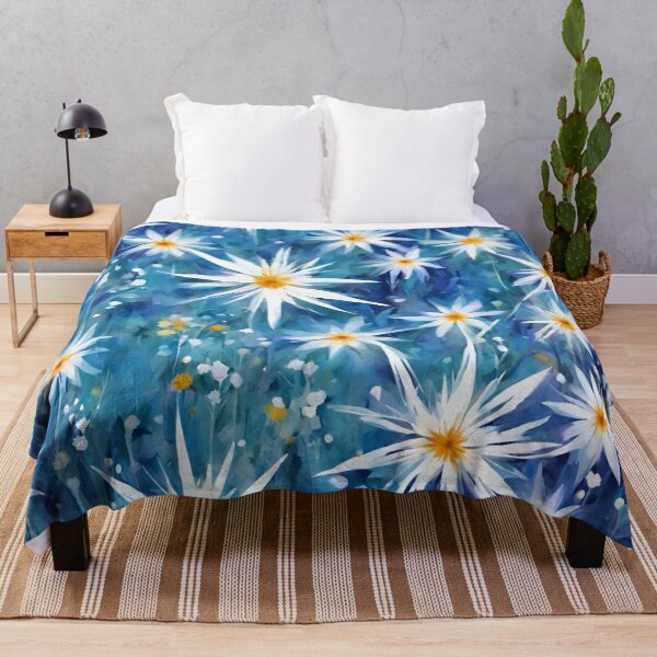 Item preview, A beautiful blue wildflowers designed and sold by NingningS.