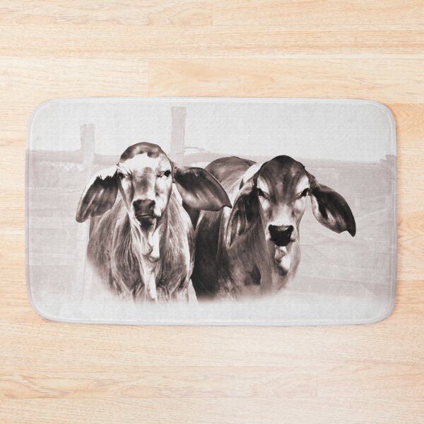 Item preview, BRAHMAN CALVES, GORGIOUS CATTLE FOR COUNTRY THEMED HOME DECOR, WALL ART, COUNTRY WEAR AND MORE designed and sold by Barbara Jean Photo Art And Design.