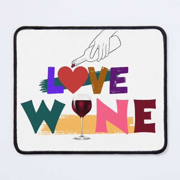 Item preview, "Adore wine: Savoring life's exquisite pleasures." designed and sold by CHRISMARTE.