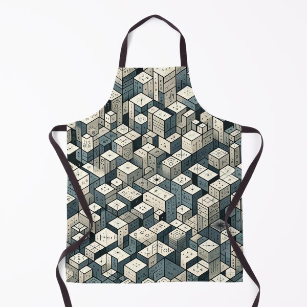 Item preview, Cubist Code Metropolis designed and sold by FarBeyound.
