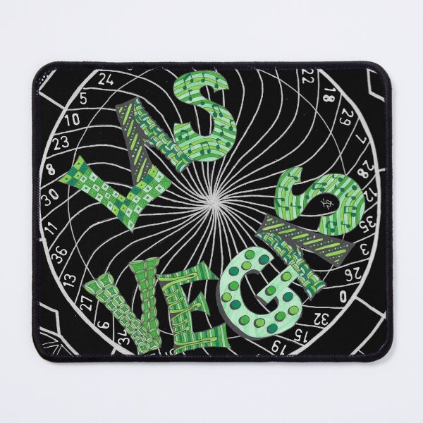 Item preview, Las Vegas Roulette in Green designed and sold by KMMehaffey.