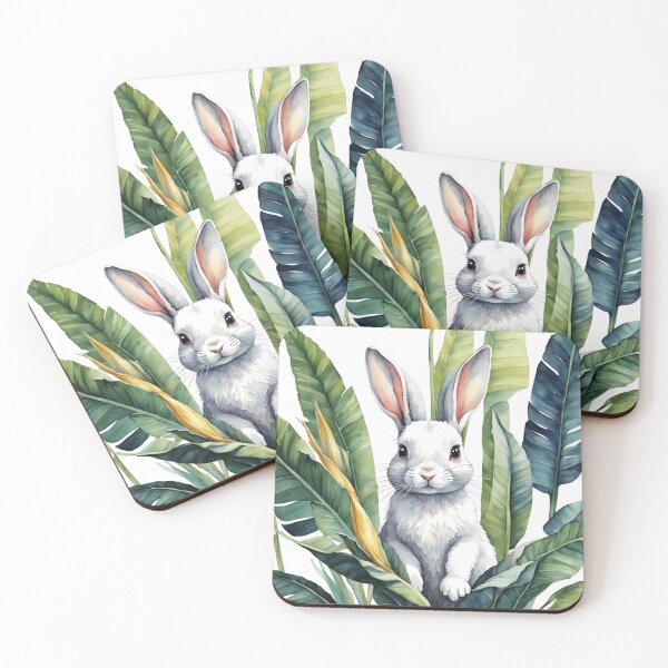 Item preview, Rabbit cute leaf designed and sold by Dilendor.