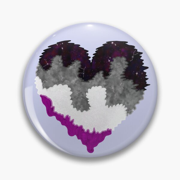 Item preview, Asexual Heart designed and sold by LuntaNChaos.