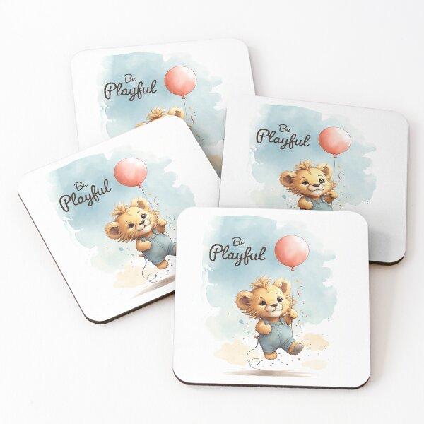 Item preview, Be Playful: Baby Lion Wall Art designed and sold by dakaseli.