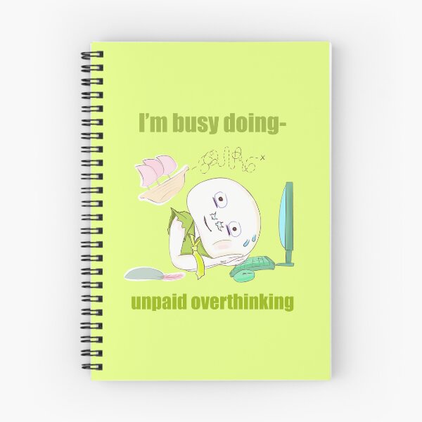 Item preview, INFJ: 'Overtime Overthinking' designed and sold by Expressdoodles.