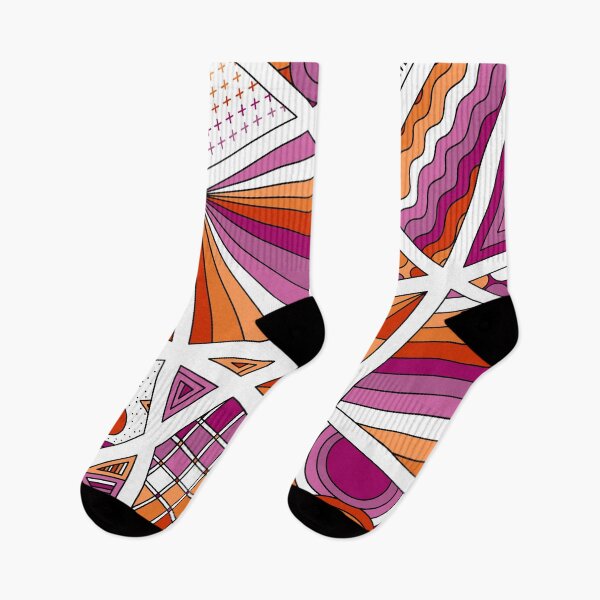Item preview, Lesbian Pride Zen Doodle Abstract Modern Pink designed and sold by JoyfulJen.