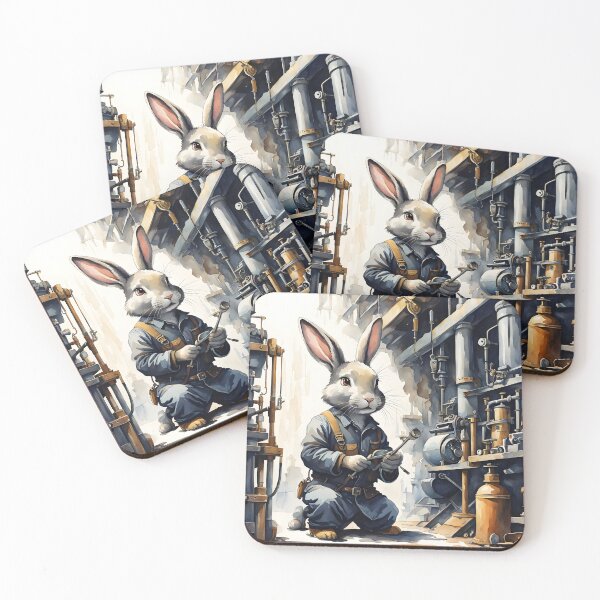 Item preview, Rabbit as mechanic  designed and sold by Dilendor.