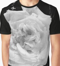 Vintage white rose Graphic T-Shirt