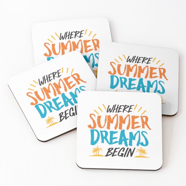 Item preview, Where Summer Dreams Begin - Tropical Paradise Vacation designed and sold by FlinArt.