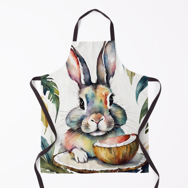 Item preview, Rabbit Eating Coconut  designed and sold by Dilendor.