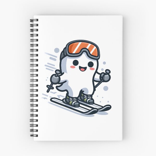 Item preview, Kawaii Ghost Hunter: Wearing A Ski Suit And Goggles designed and sold by CanvasCutie.