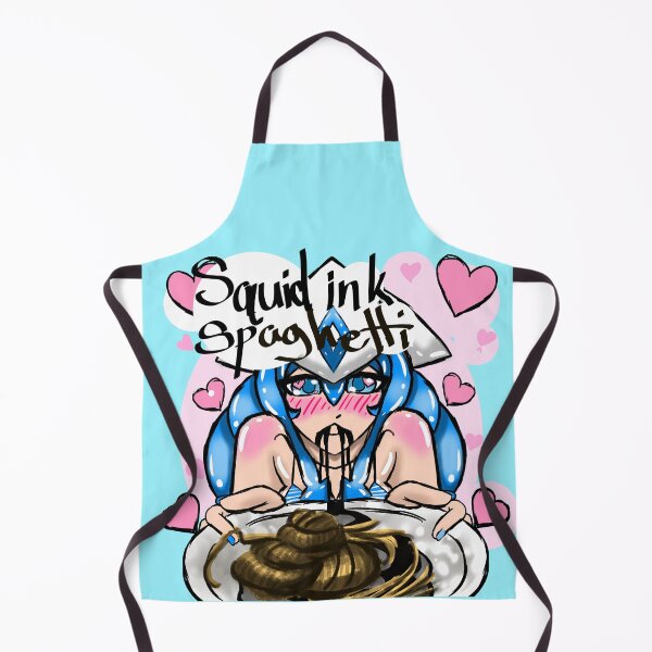 Item preview, squid ink spaghetti  designed and sold by nekoandwolf1.