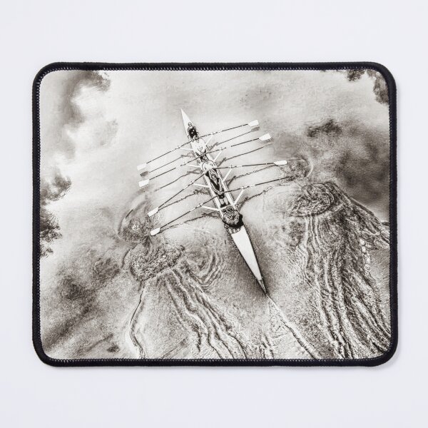 Item preview, Stroke by Stroke: The Monochrome Cadence of Rowing designed and sold by Michael van der Hoorn.