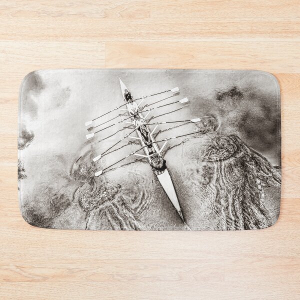 Item preview, Stroke by Stroke: The Monochrome Cadence of Rowing designed and sold by Michael van der Hoorn.