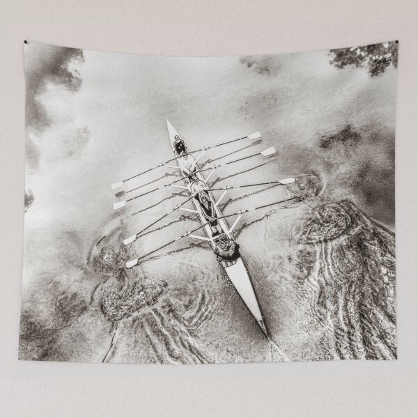 Item preview, Stroke by Stroke: The Monochrome Cadence of Rowing designed and sold by Michael van der Hoorn.
