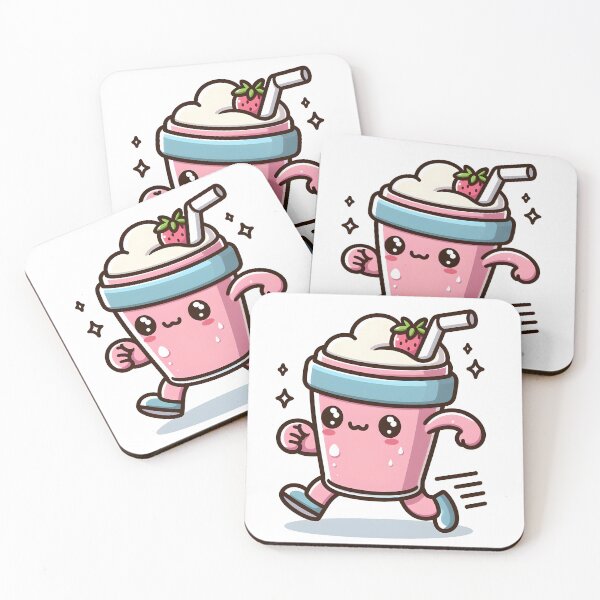Item preview, Kawaii Smoothie With Sweatband designed and sold by CanvasCutie.