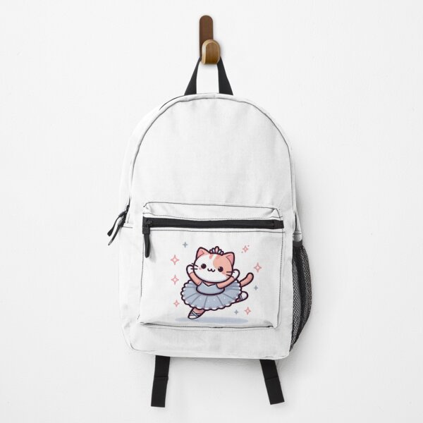 Item preview, Kawaii Cat With Ballet Tutu designed and sold by CanvasCutie.