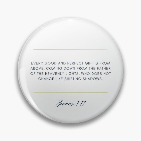 Item preview, Verse James 1:17 designed and sold by TheBibleWords.