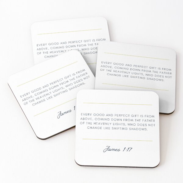 Item preview, Verse James 1:17 designed and sold by TheBibleWords.