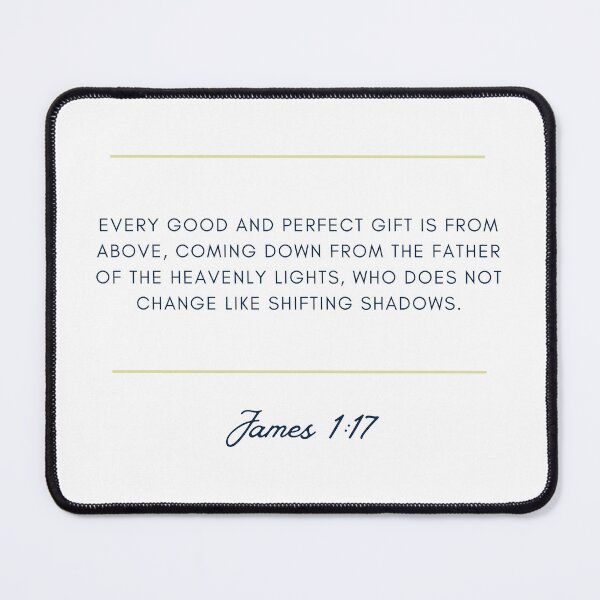 Item preview, Verse James 1:17 designed and sold by TheBibleWords.