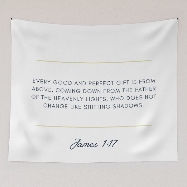 Item preview, Verse James 1:17 designed and sold by TheBibleWords.