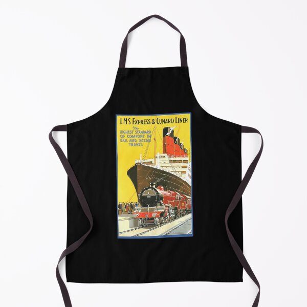 Item preview, Vintage Travel Poster - Cunard Line designed and sold by Michelenea.