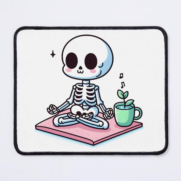 Item preview, Kawaii Silly Skeleton designed and sold by CanvasCutie.