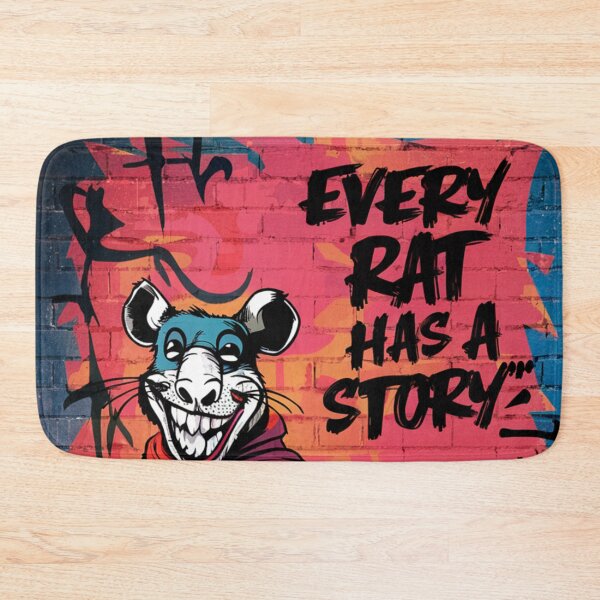 Item preview, Rat Stencil Graffiti designed and sold by Bomax121.