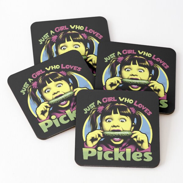 Item preview, Just A Girl Who Loves Pickles - Pickle Lover designed and sold by Urban-Alien.