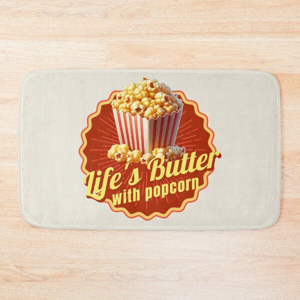 Item preview, Life's Butter with Popcorn designed and sold by TravelingPlateS.