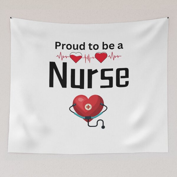 Item preview, Proud to be a Nurse designed and sold by DuchessNursDsgn.