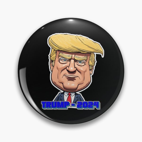Item preview, Caricature of a Political Figure - Donald Trump - 2024 Campaign designed and sold by Michael van der Hoorn.