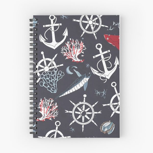 Item preview, Sailor's Odyssey: Nautical Charm Pattern designed and sold by aiart-cutegirl.