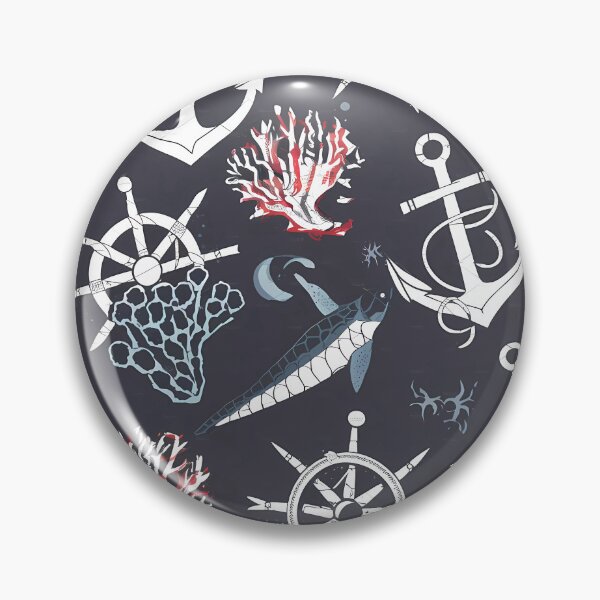 Item preview, Sailor's Odyssey: Nautical Charm Pattern designed and sold by aiart-cutegirl.