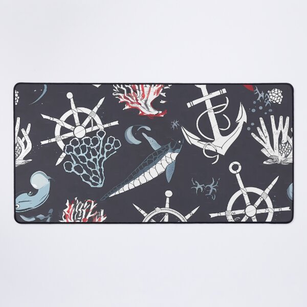 Item preview, Sailor's Odyssey: Nautical Charm Pattern designed and sold by aiart-cutegirl.